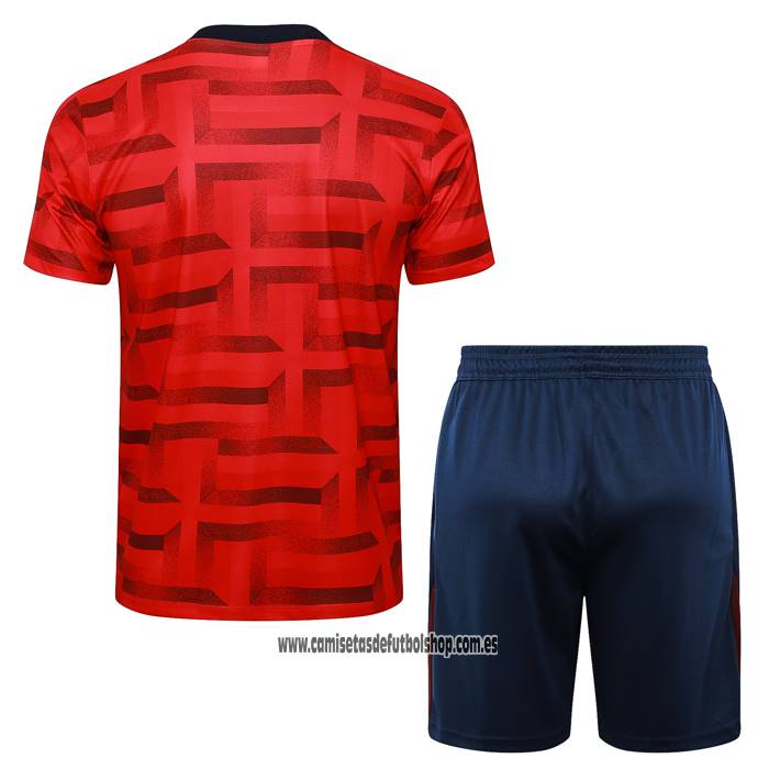 Chandal del Inglaterra 24-25 Manga Corta Rojo - Pantalon Corto